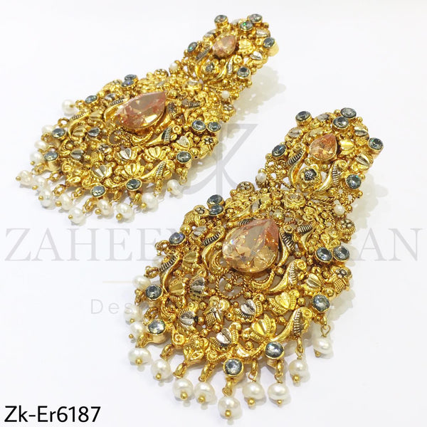 Detailed earrings