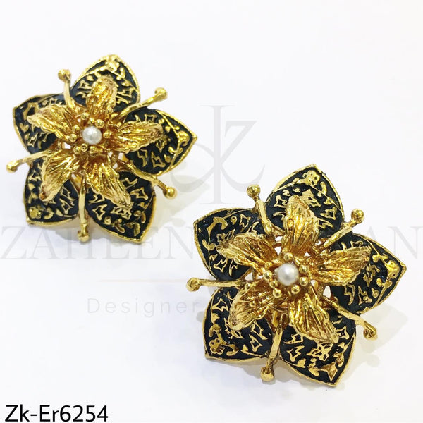 Floral meema earrings