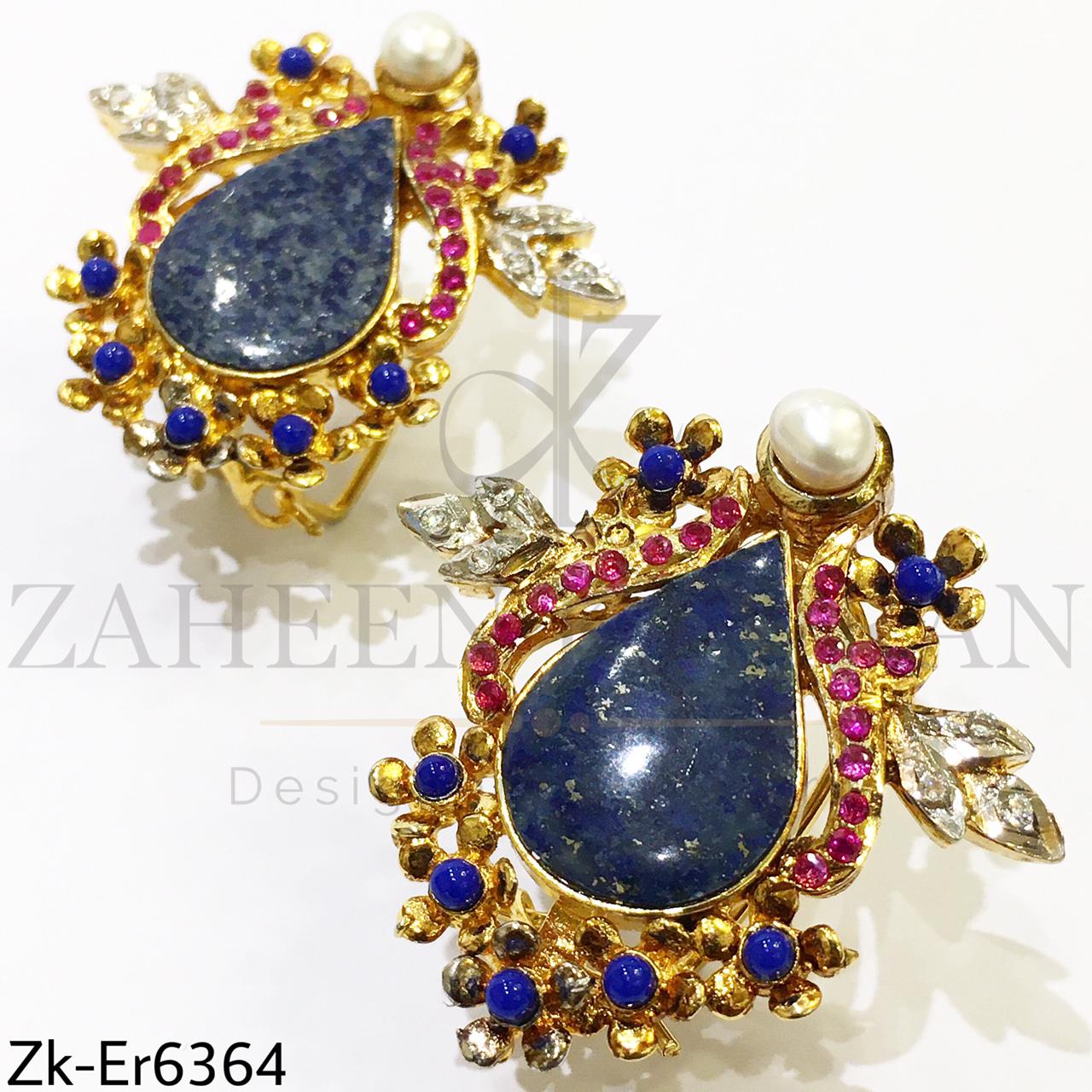 Marbled earrings