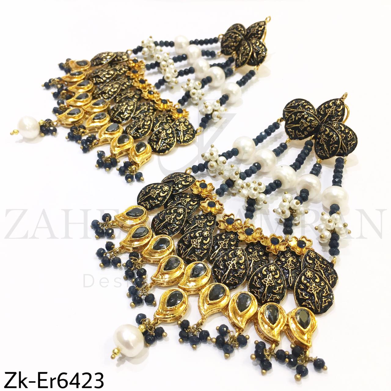 Jhumar style earrings