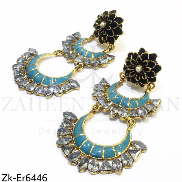 Meena floral earrings