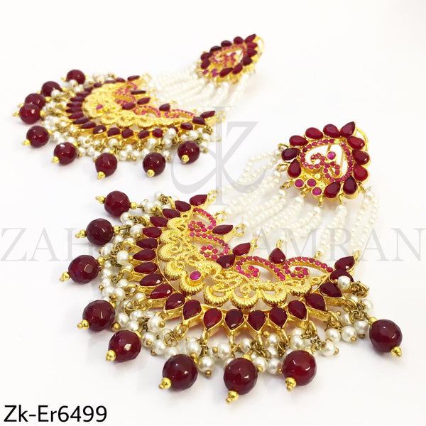 Jhumar style earrings