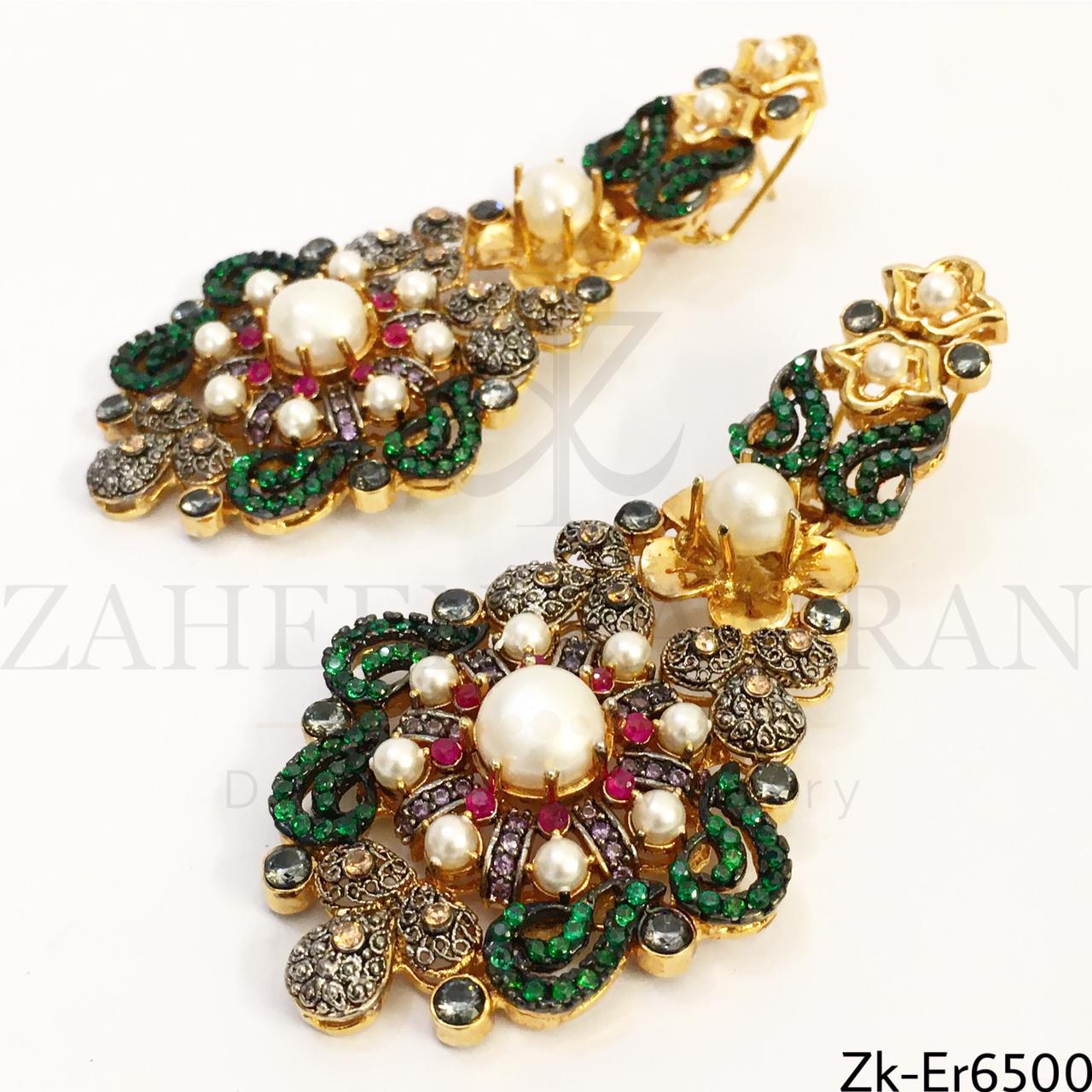 Multi long earrings