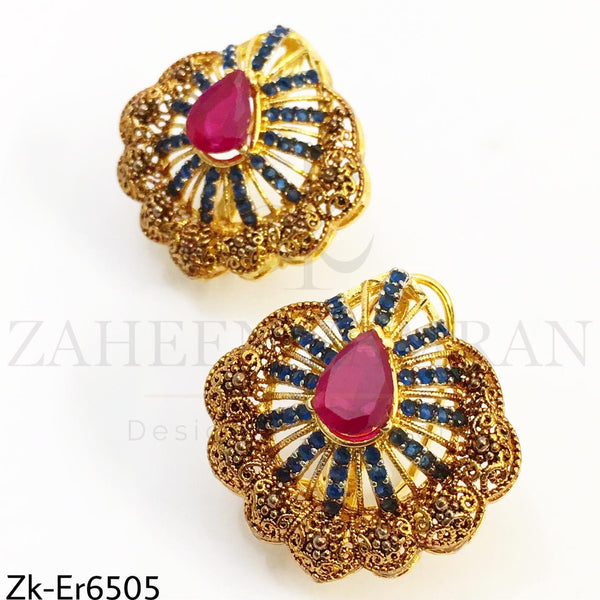 Antique drop earrings