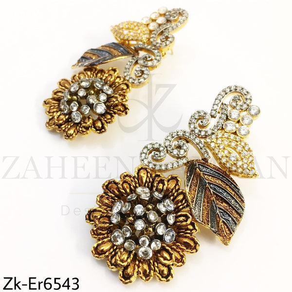 Vintage Floral Earrings