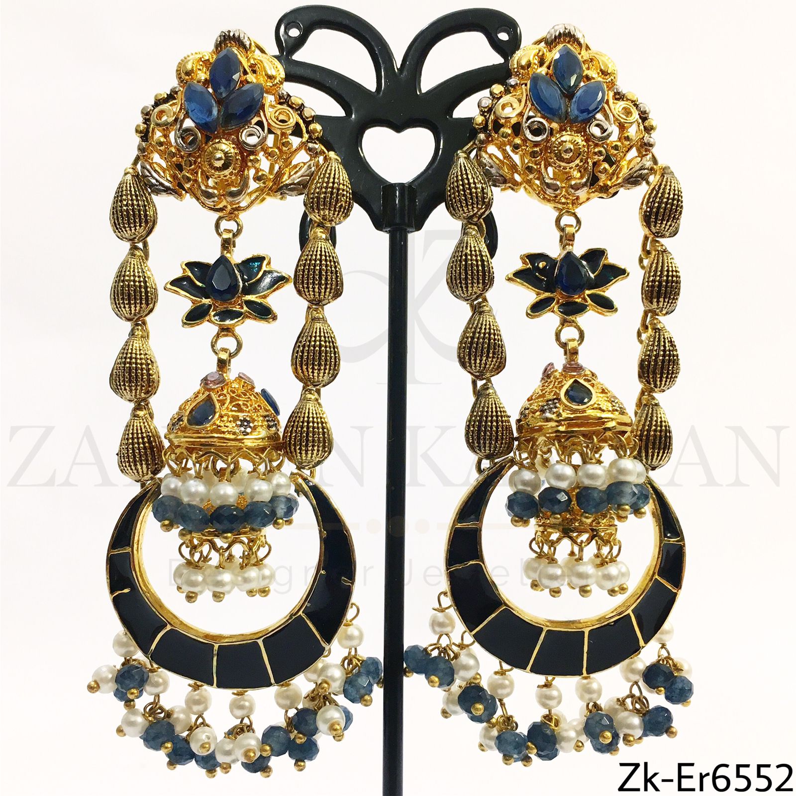 Jhumki Meena Earrings