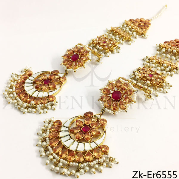 Seesh kundan Earrings