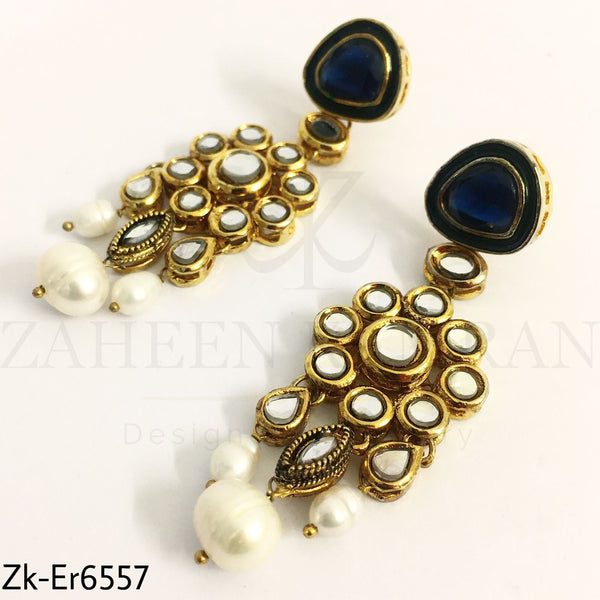 Kundan Floral Earrings