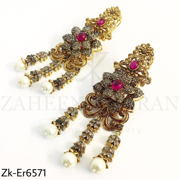 Antique Gold Earrings