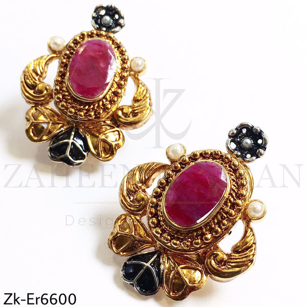 Antique Ruby Earrings