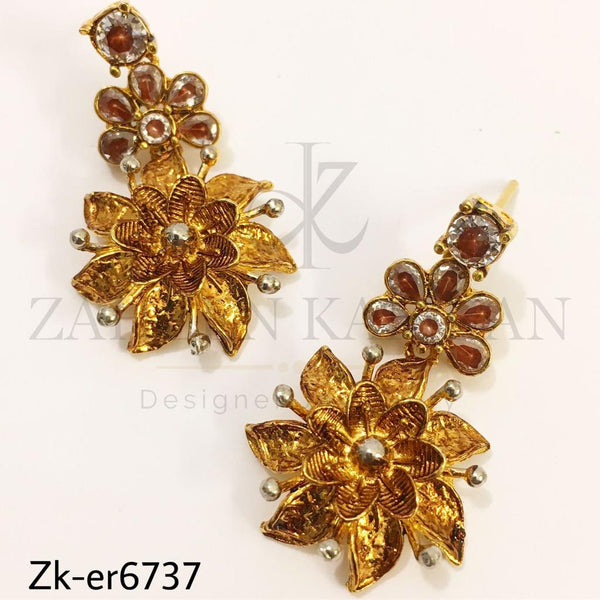 Floral Antique earrings