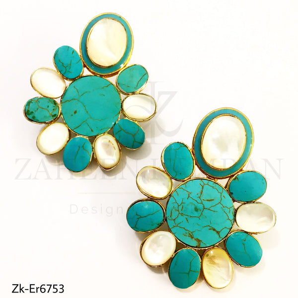 Feroza Cricular Earrings