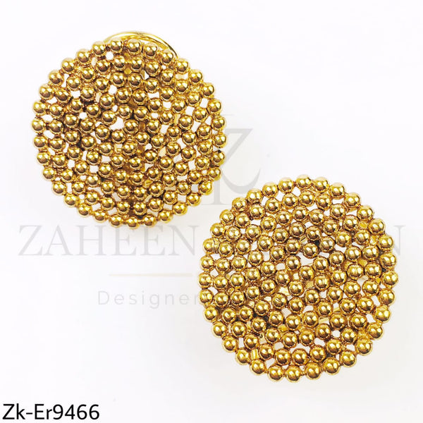 DOTTED GOLDEN EARRINGS