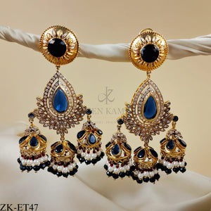 SAPPHIRE HANGING EARRINGS TIKHA