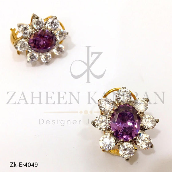 Amethyst Studs