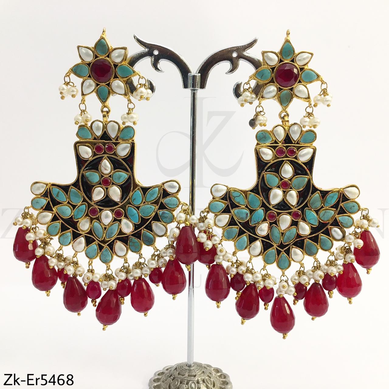 Freoza ruby Danglers