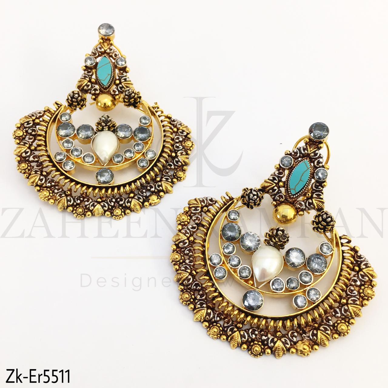 Feroza Smoked Earrings