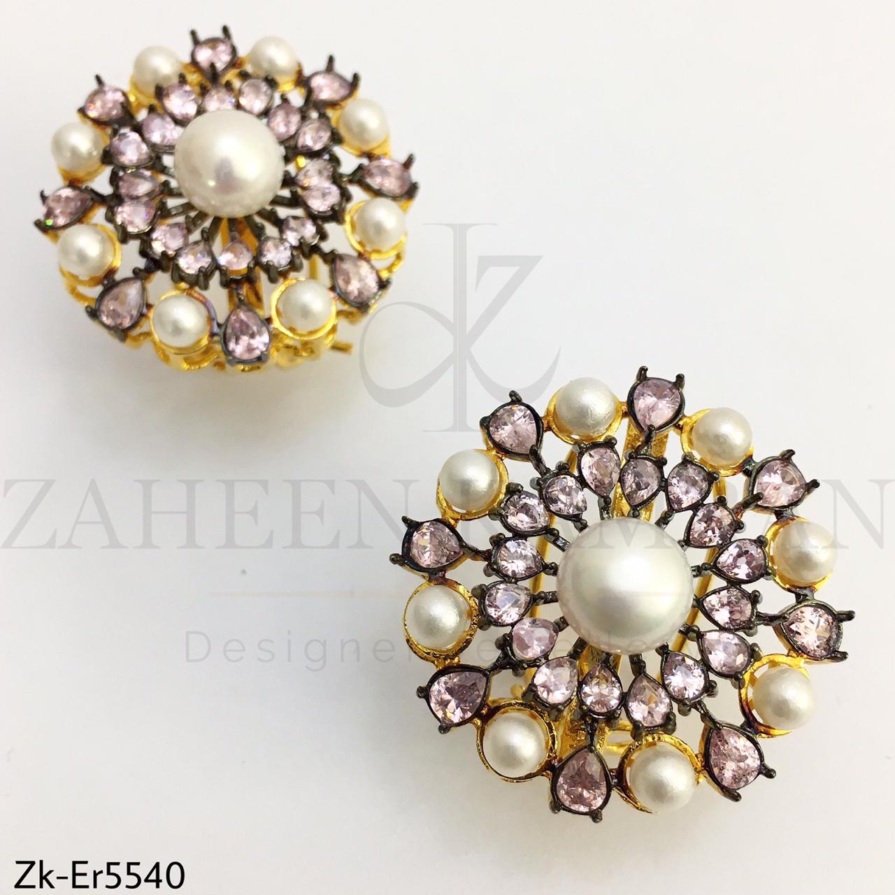 Baby pink Pearls earrings