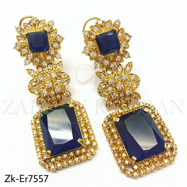 Sapphire zirconia dangler