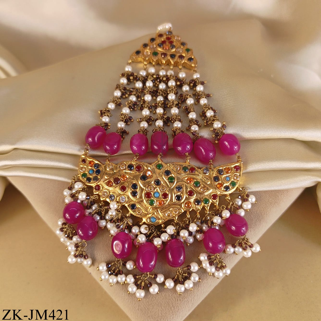 MULTI BEADS JHUMMAR