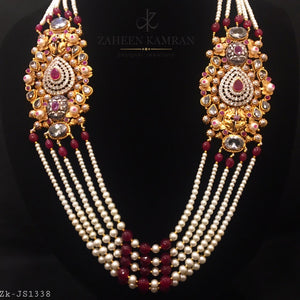 Filigree Necklace Ruby kit Set