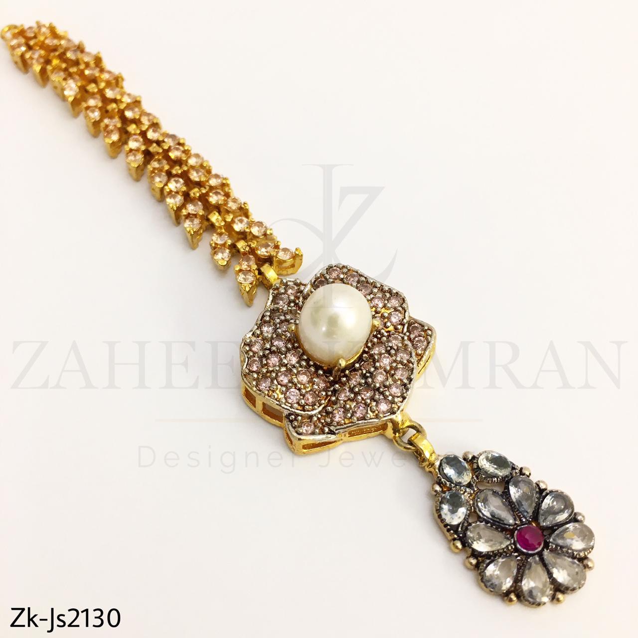 Gold Champagne Ruby Set