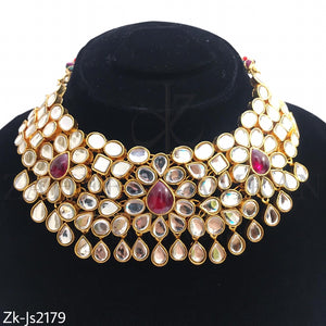 Kundan Ruby Set