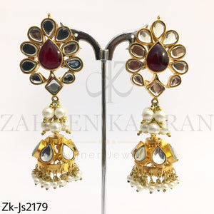 Kundan Ruby Set