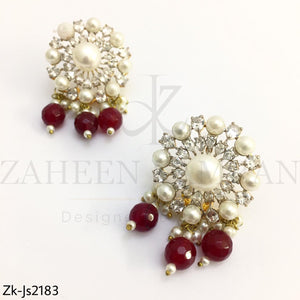 Zirconia Ruby Choker