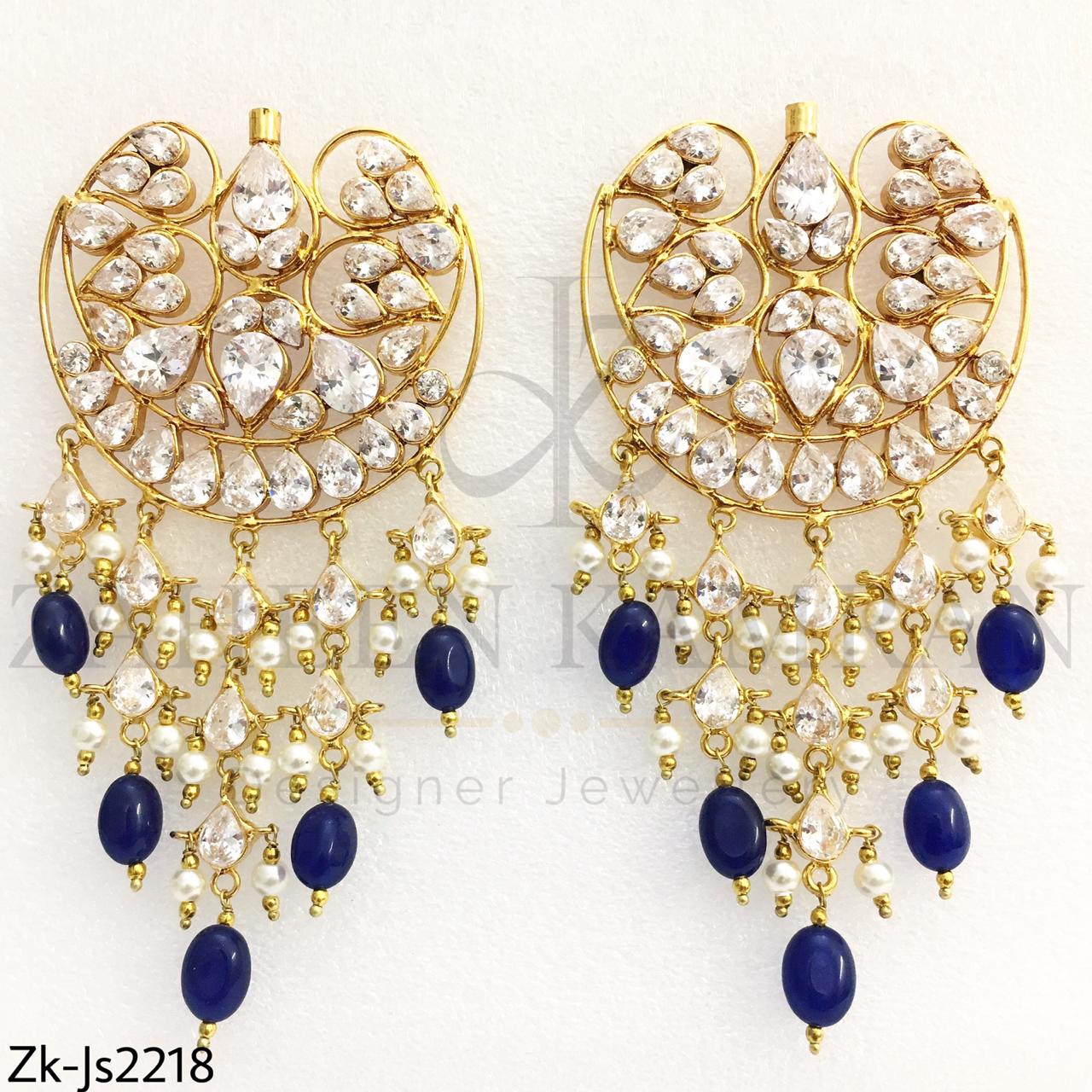 Sapphire Chand Choker Set