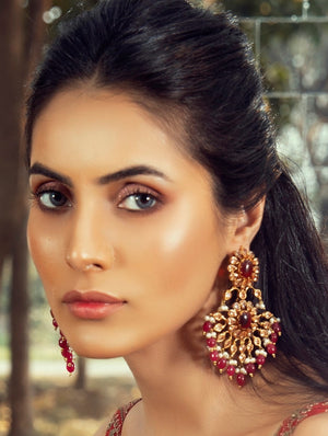 Ruby champagne Gold set