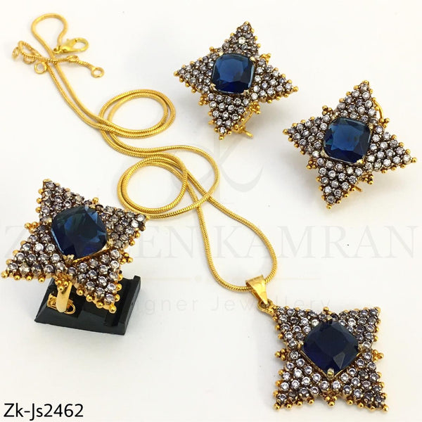 Sapphire Zirconian set