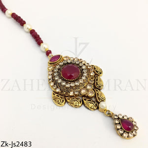Antique Gold Ruby Set