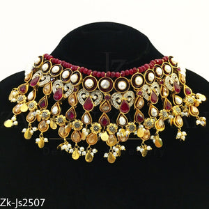 Ruby bridal set