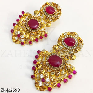Gold Ruby set