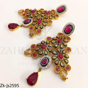 Champagne ruby mala set