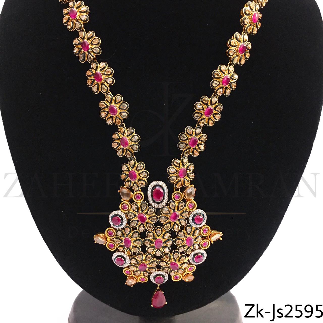 Champagne ruby mala set