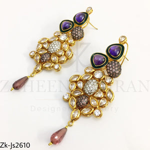 Champagne amethyst set