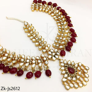 Handmade kundan choker set