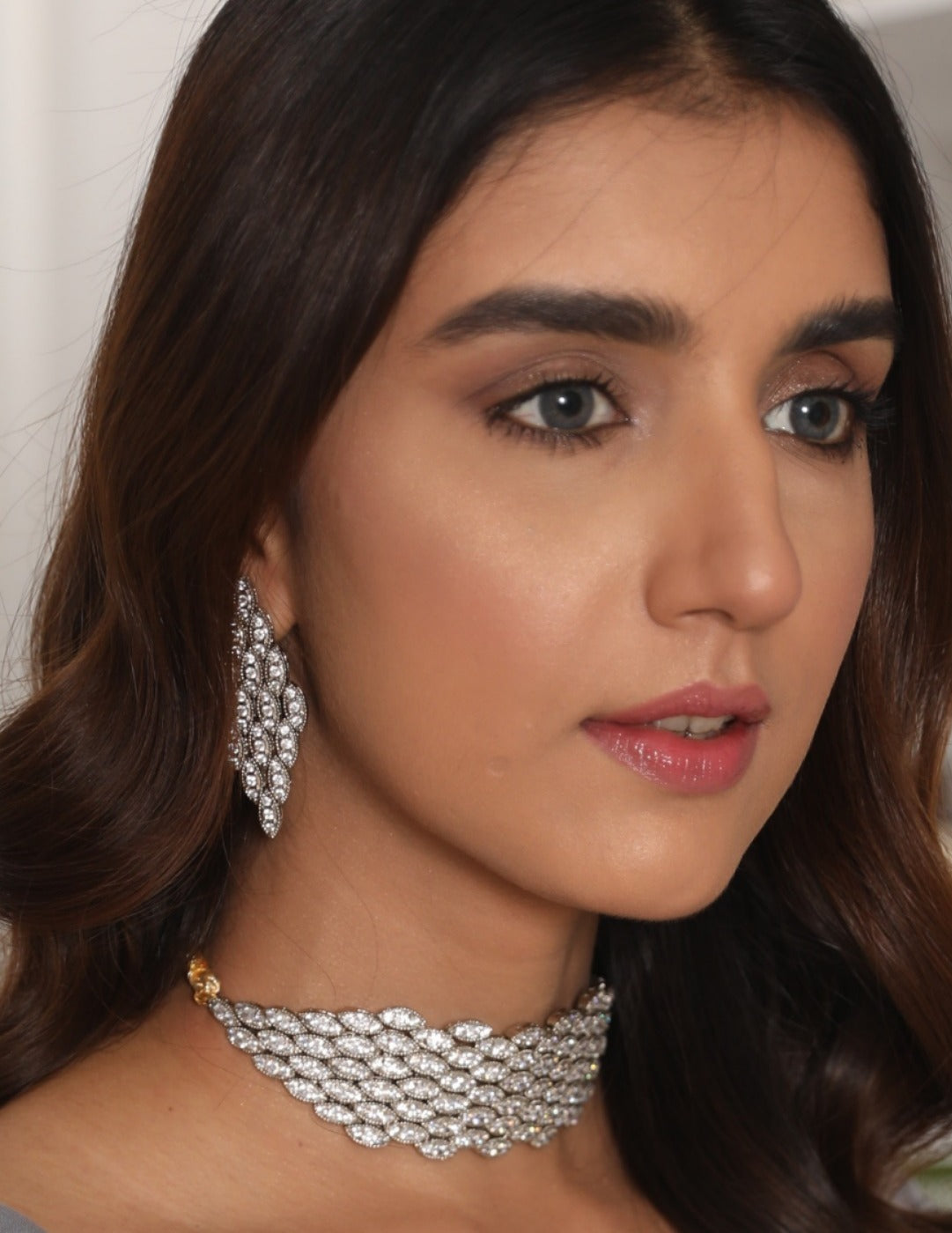 Diamond style Zirconian set