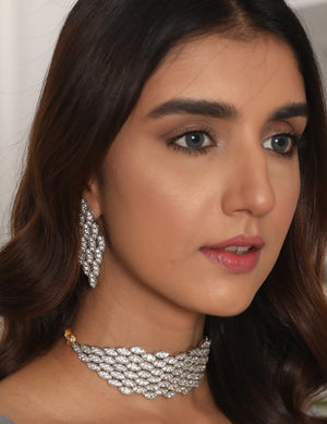 Diamond style Zirconian set