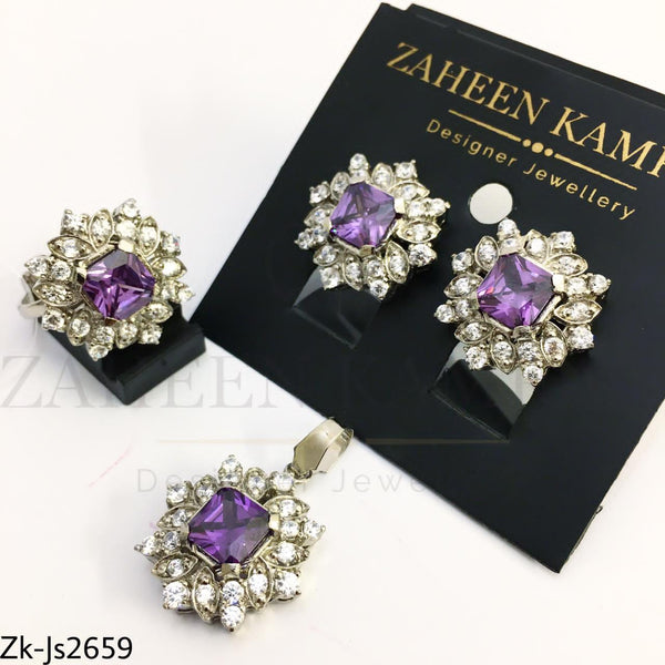 Amethyst Zirconian set