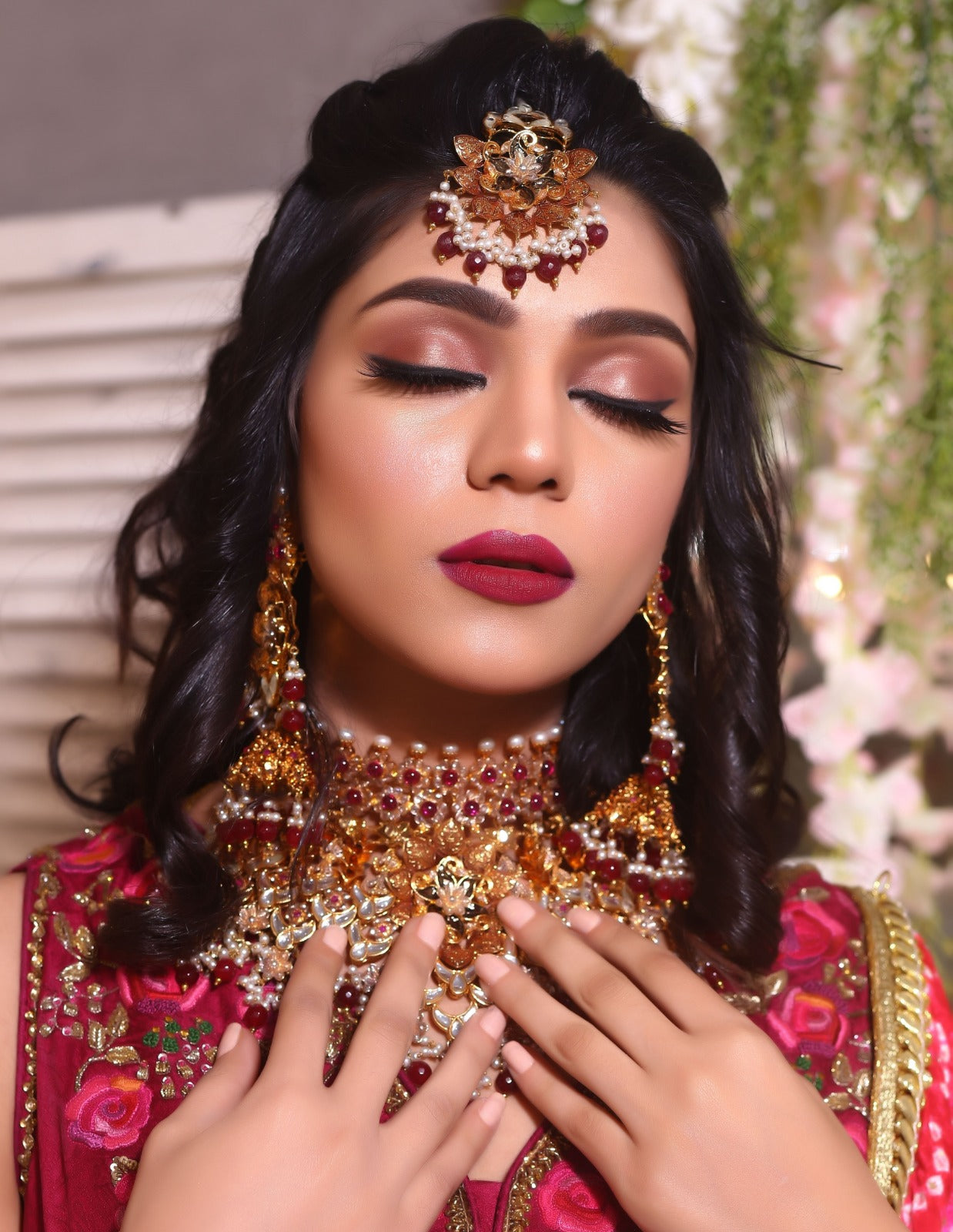 Antique bridal kit set