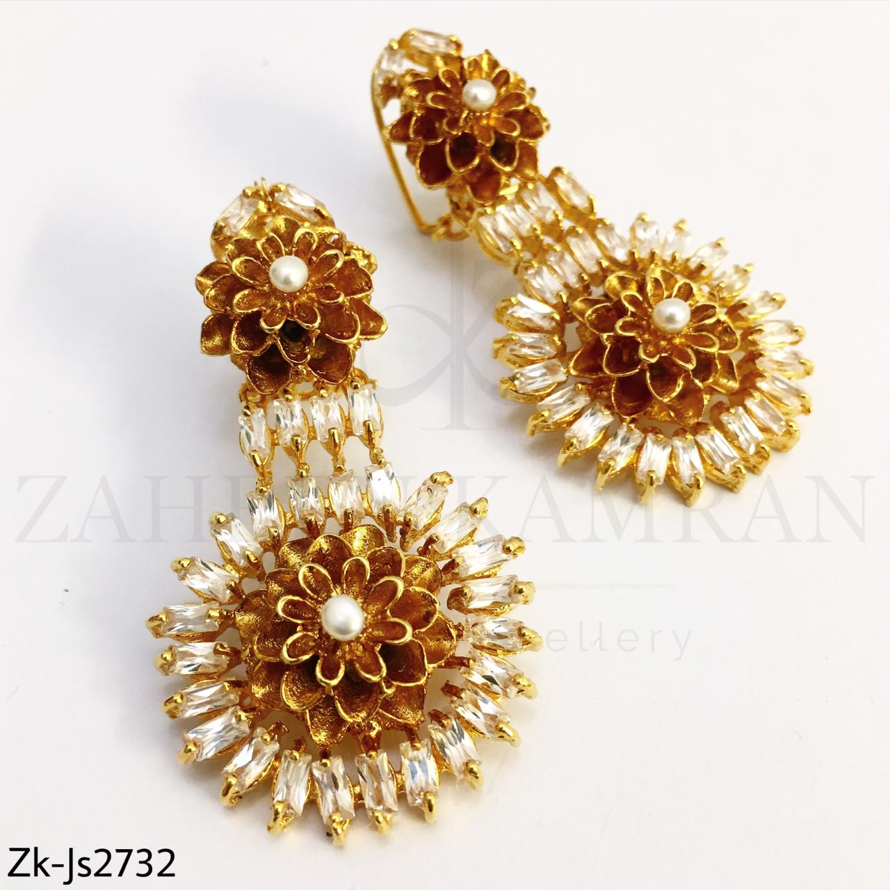 Floral gold set