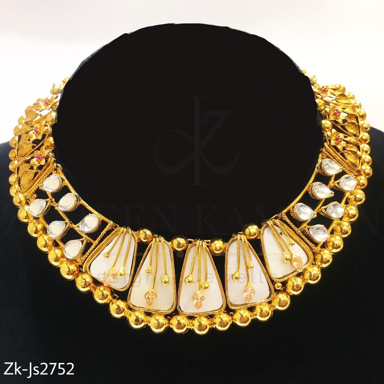 Opal Golden neck piece