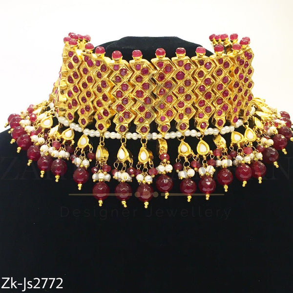 Kundan choker patti