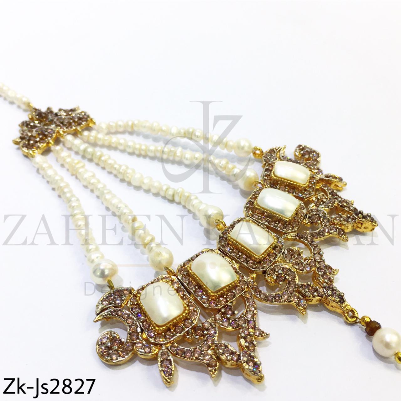 Champagne zirconian charm