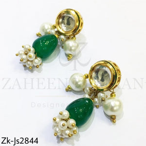 Kundan handwoven set