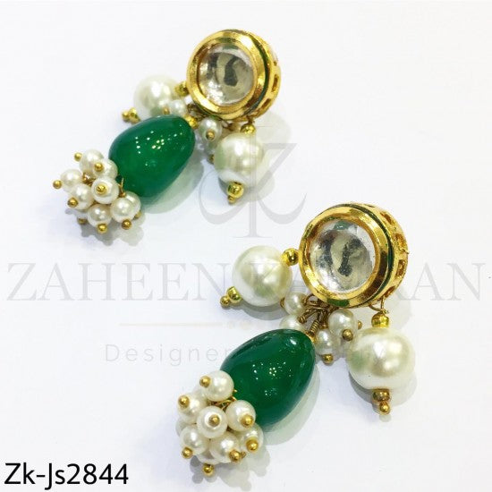 Kundan handwoven set