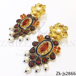 Floral kundan set